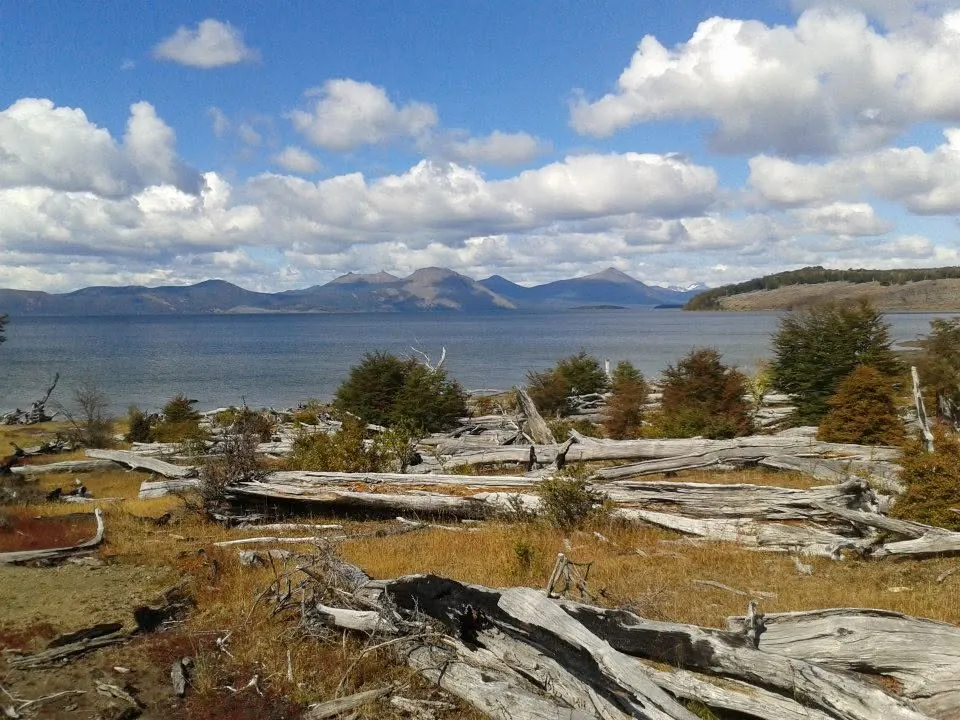 Paisaje de Lago Blanco Tierra del Fuego